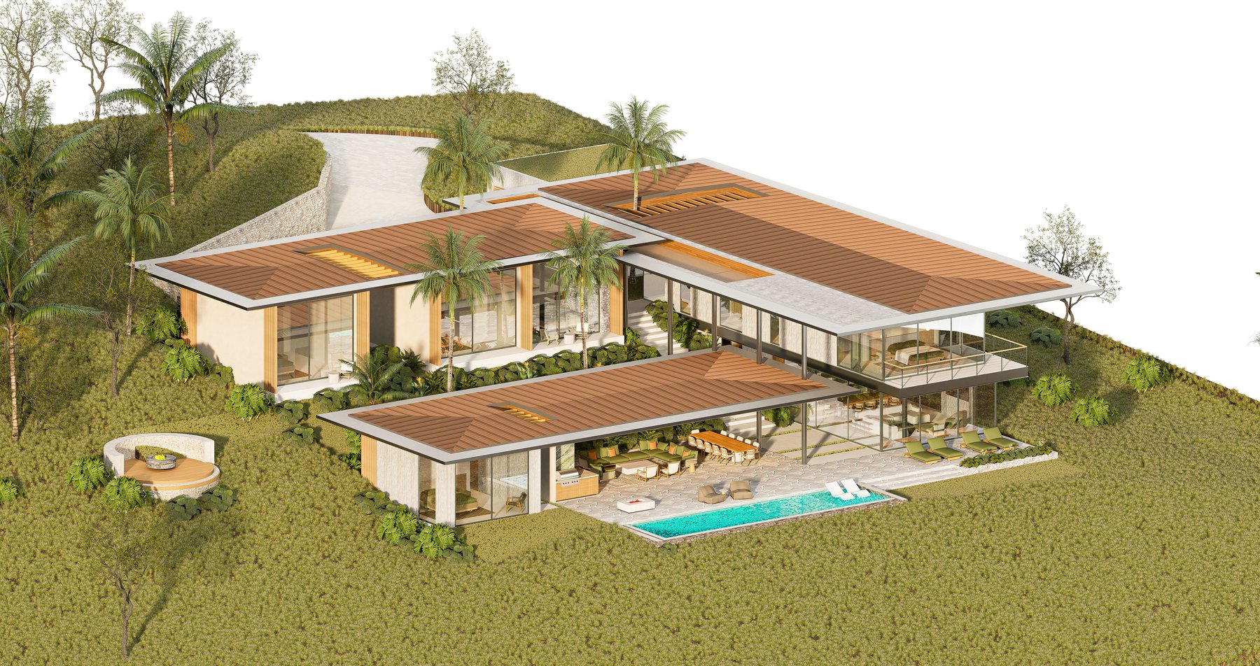 Contour Home — residential architecture, Costa Rica